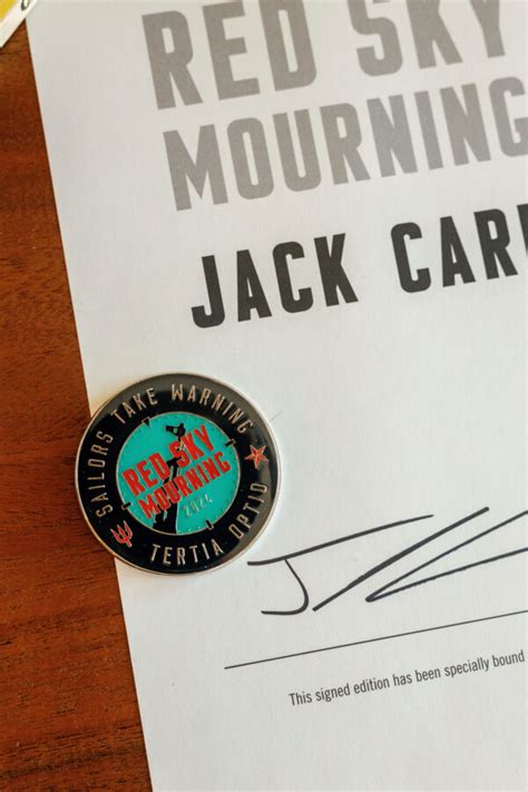 Signed Editions Of Red Sky Mourning Jack Carr