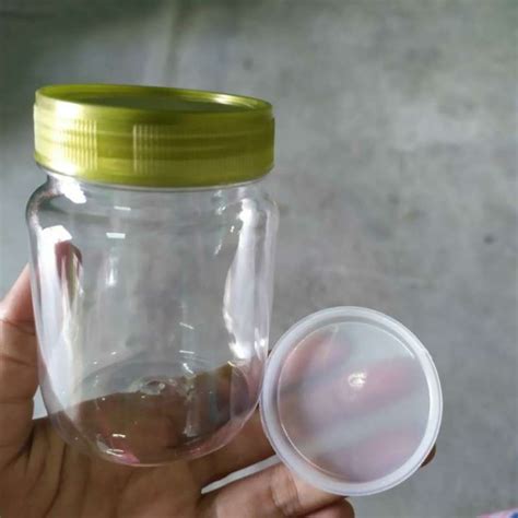 Promo Toples Jar Botol Plastik Bulat Ml Sambal Bumbu Ml Selai