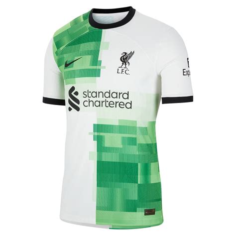 Nike Liverpool Fc Authentic Away Jersey Adults White