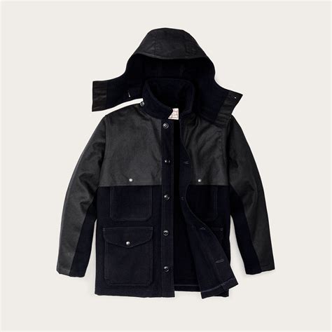 Mackinaw wool double coat by Filson | Dark navy (Blue)