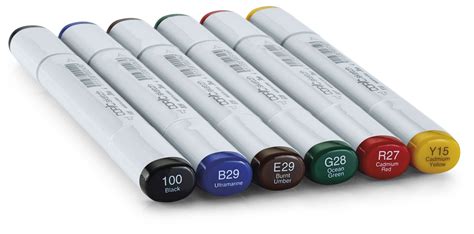 Copic Sketch Set Bold Primaries Stk Copic Onlineshop