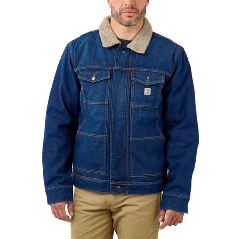 Denim Sherpa Lined Jacket AmericanWorkwear