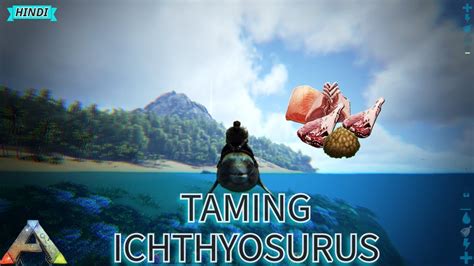 Ark Survival Evolved How To Tame Ichthyosaurus In Easy Way Ep