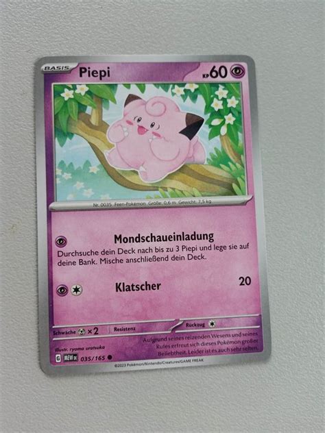 Piepi Deutsch Pokemon Mew Kaufen Auf Ricardo