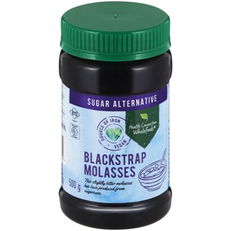 Health Connection Wholefoods Blackstrap Molasses 500g Sweeteners Sugar And Sweeteners Food