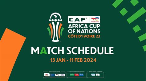 Caf Calendrier Des Matchs De La Coupe D Afrique Des Nations Shoot