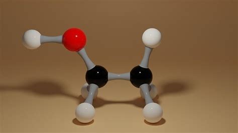 3d Model Ethanol Molecule C2h6o Vr Ar Low Poly Cgtrader