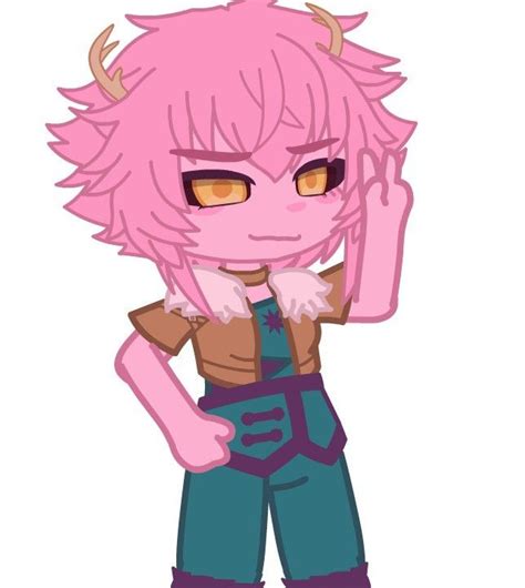 Mina Ashido Gacha Club Roupas De Anime Desenhando Roupas De Anime