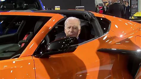 Watch Biden Revs Up Gas-Powered Corvette - Bloomberg