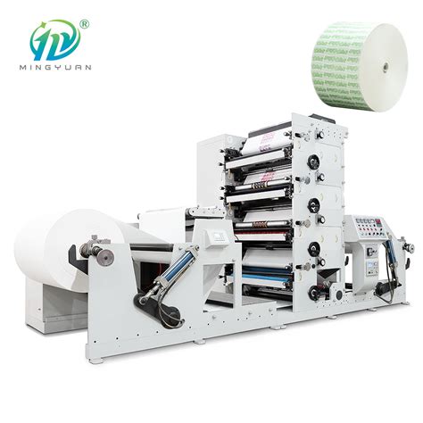 High Speed Automatic 4 Color Flexo Printing Machine Flexo Printing