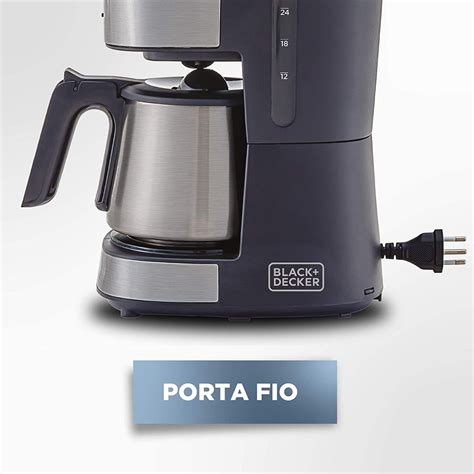 Cafeteira Elétrica Digital Black Decker Gourmand Gris CM300G