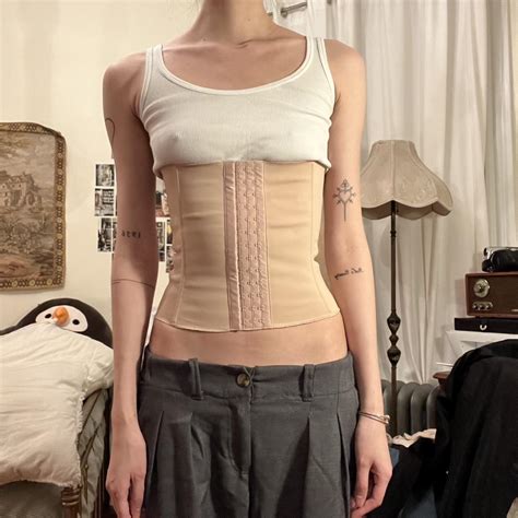 Skims Nude Waist Trainer Xs Travel Case Optional Depop