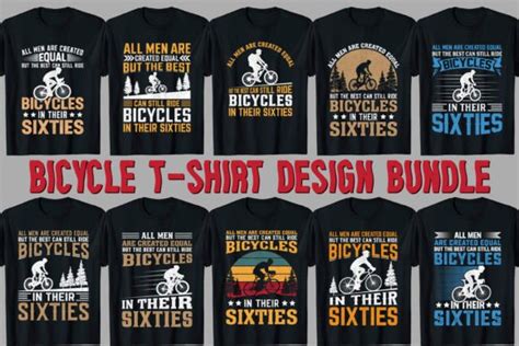 Bicycle T Shirt Design Bundle Graphic By Merch Trends · Creative Fabrica