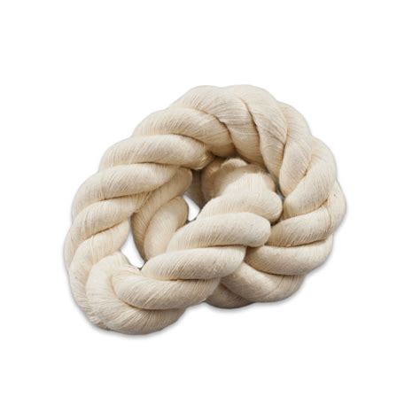 Twisted Cotton Rope 1 1 4 Inch 3 Strand Natural Casket Builder Supply