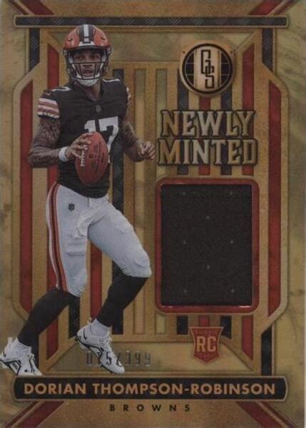 2023 Panini Gold Standard Newly Minted Memorabilia NM 10 Dorian