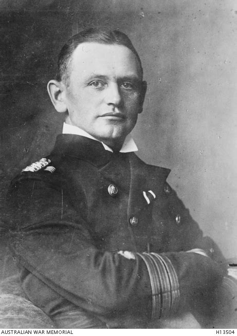 GERMAN PORTRAIT OF CAPTAIN KARL AUGUST NERGER COMMANDER OF THE GERMAN