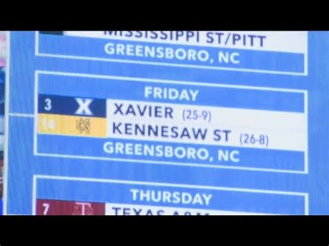 Kennesaw State Preparing For March Madness Meeting With Xavier In First