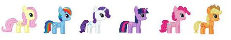 Mlp Fan Gamemain 6 Standing Sprites By Alicesstudio On Deviantart