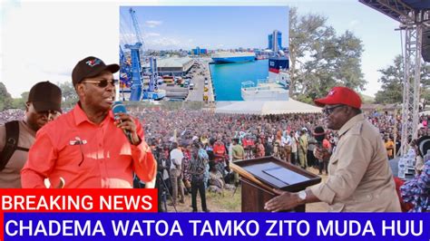 MBOWE AKIAMSHA BALAA ATOA TAMKO ZITO MUDA HUU SAKATA LA KUVUNJWA KWA