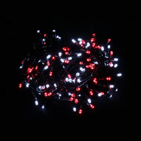 LED Fairy Lights 250 Red/White – Rudolph's Christmas