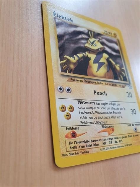 33 111 Elektek Carte Pokémon Wizards Neo Genesis Pokémon Beebs