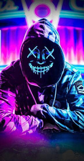 Neon Mask Wallpaper By Rj1805 9971 Free On Zed By Juiceboxer2020 On