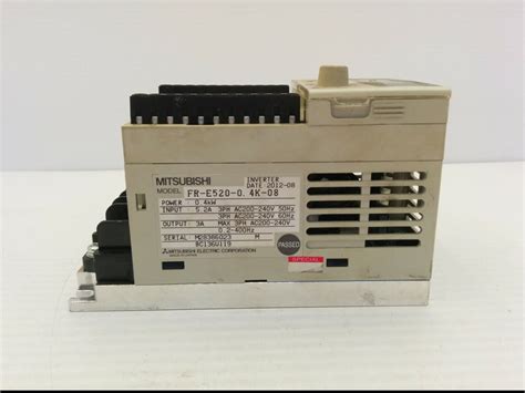 Mitsubishi Fr E520 0 Inverter 4k 08 Ac200 240v 50 60hz For Sale Online