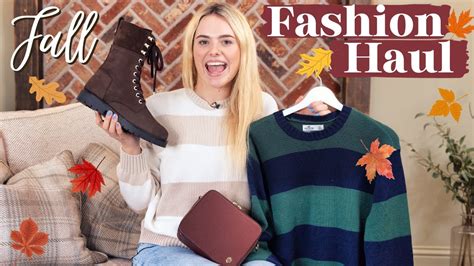 Fall Autumn Fashion Haul YouTube