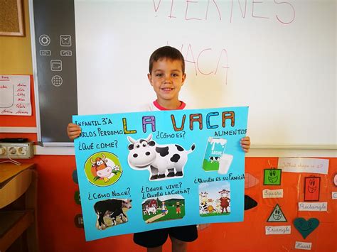 Trazos De Colores Proyecto La Vaca Infantil A Os