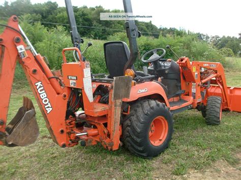 Kubota Bx Compact Tractor With Loader And Backhoe