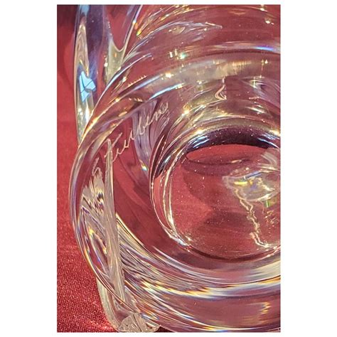 Steuben Spiral Twist Art Glass Vase Sweet C S Collectibles Ruby Lane