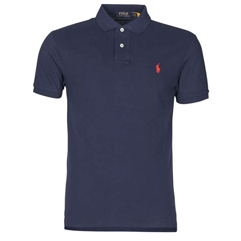 Polo Ralph Lauren POLO AJUSTE SLIM FIT EN COTON BASIC MESH Marine