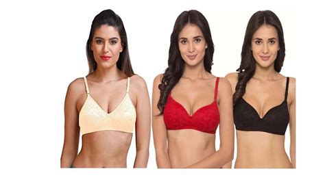 Plain Sports Red Ladies Net Cotton Padded Bra At Rs 75 Piece In Hisar