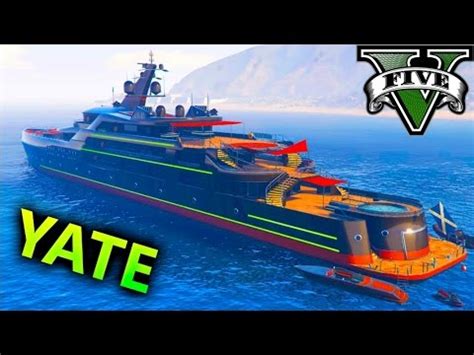 GTA 5 NUEVO MOD PARA TENER EL YATE EN LA CAMPAÑA YouTube