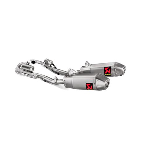 Akrapovic Evolution Line Titanium Kit Crf R S H Met Ciqta