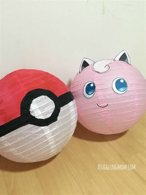 Diy Pokemon Lanterns A Juggling Mom