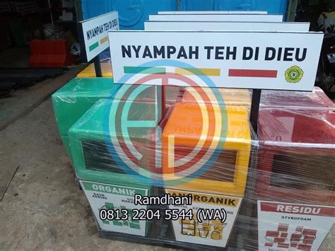 Jasa Produksi Tong Sampah Fiber Ukuran Bentuk Corak Dan Daya