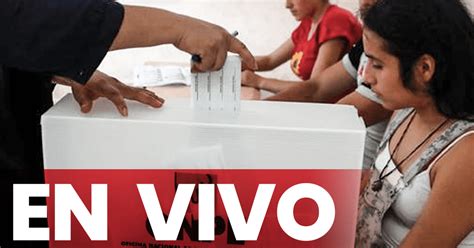 Donde Votar Elecciones Municipales Onpe Cuál Es Mi Centro De Votación Horarios Y La Lista De