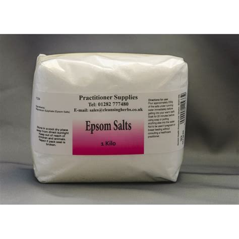 Cleansing Herbs Epsom Salts 1kg