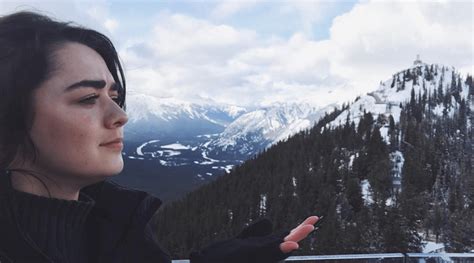 Game of Thrones' Arya Stark is in Alberta making appearances in Banff ...