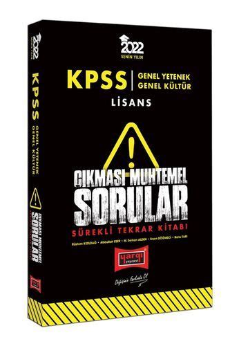 Yarg Yay Nlar Kpss Gy Gk Lisans Kmas Muhtemel Sorular Yarg