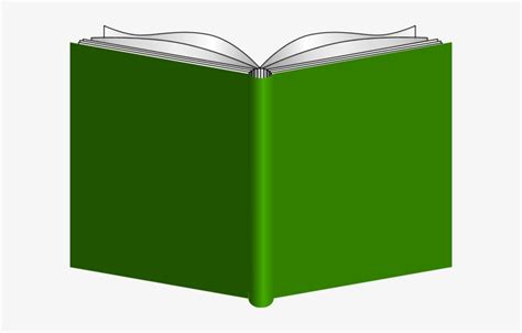 Green Clipart Open Book Green Open Book Clipart 600x444 Png