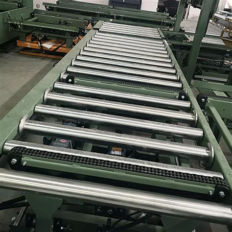 Lifting Type Jacking Flat Roller Pop Up Conveyor For Cartons