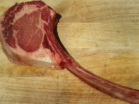 Dry Aged Prime Tomahawk From Vincents Meat Market Bronx Ny R Steak