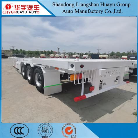 Axles Ft Ft Skeletal Container Semi Trailer China Axle