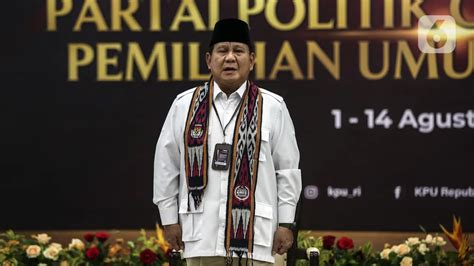 Resmi Prabowo Subianto Nyatakan Maju Jadi Capres 2024 News Liputan6