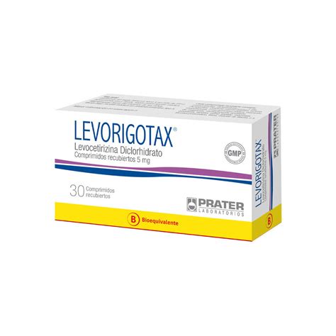 Levorigotax B Levocetirizina 5mg 60 Comprimidos Productos Salcobrand