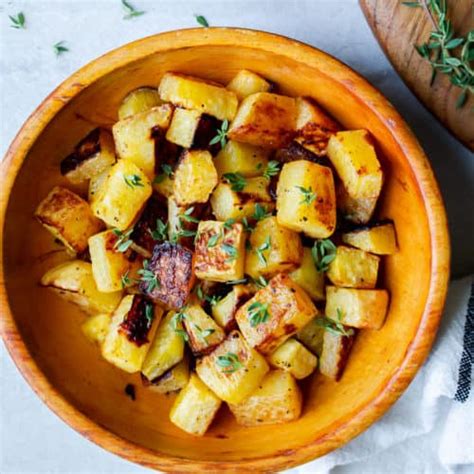 Simple Roasted Rutabaga Recipe Delicious Little Bites