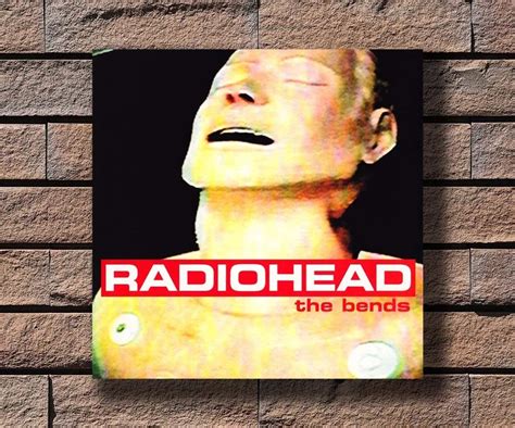 Y676 Radiohead the bends Music Rapper Album Cover Hot Poster Art Canvas ...