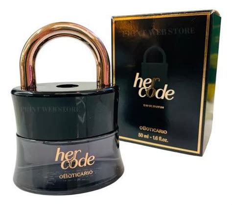 Perfume Her Code O Botic Rio Eau De Parfum Ml O Perfume Do Cadeado